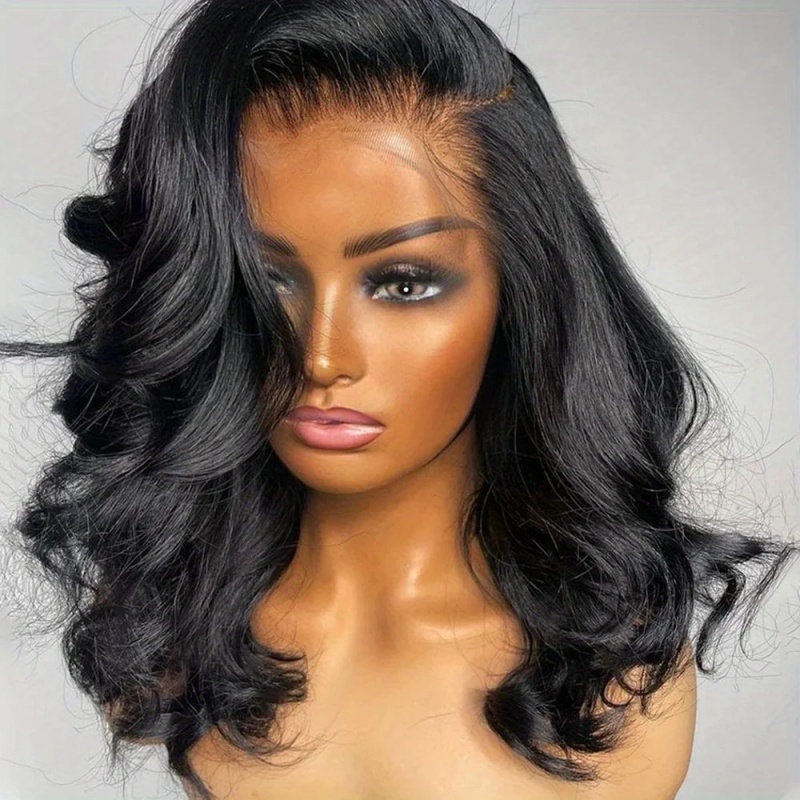 Glueless Wear And Go Human Hair Wig - Peluca frontal de encaje HD con