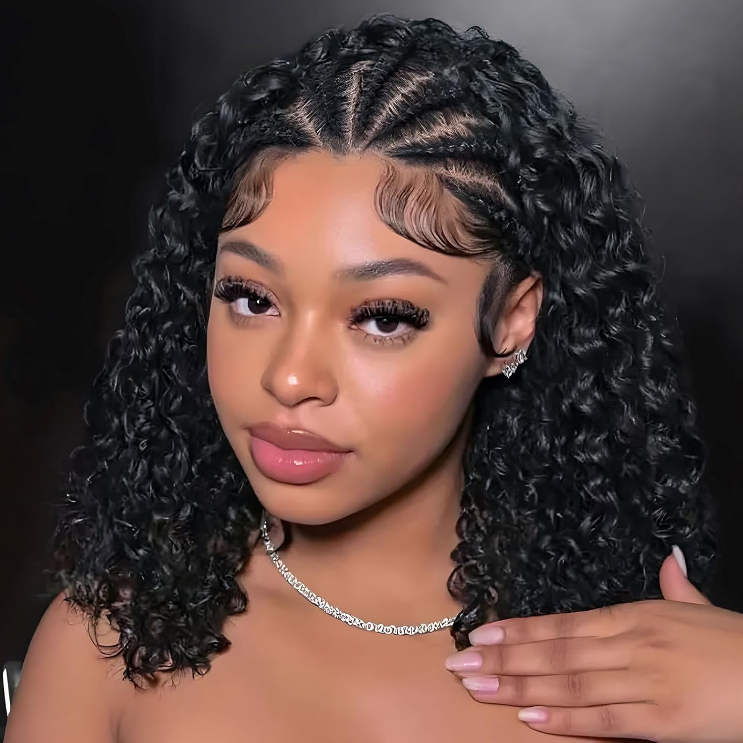 Glueless Wear And Go Human Hair Wig - Peluca de cabello humano brasileño rizado