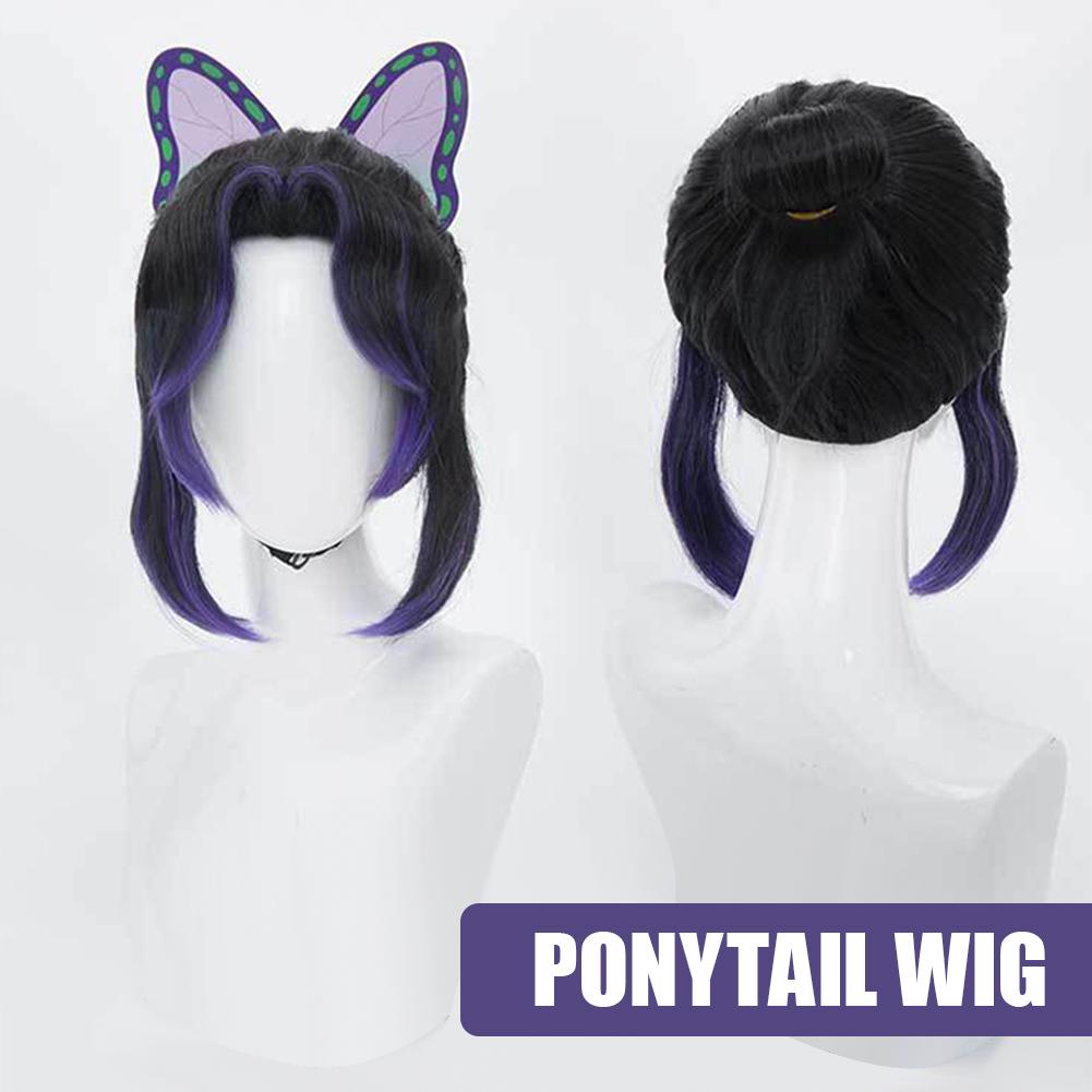 Synthetic Braided Wigs For Black Women - Peluca de Cosplay Kochou Shinobu Kocho