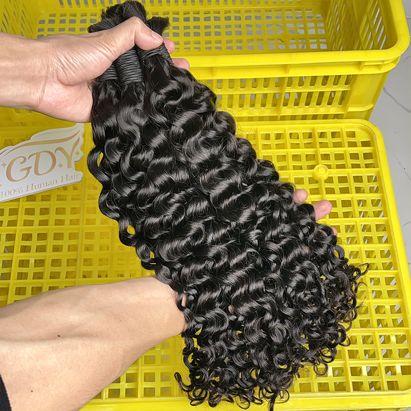 Cabello Humano 100% a Granel p - Water Wave Bulk Human Hair For Braiding reseña y precio