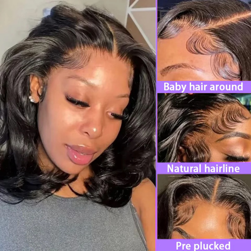 Peluca frontal de encaje HD co - Glueless Wear And Go Human Hair Wig reseña y precio