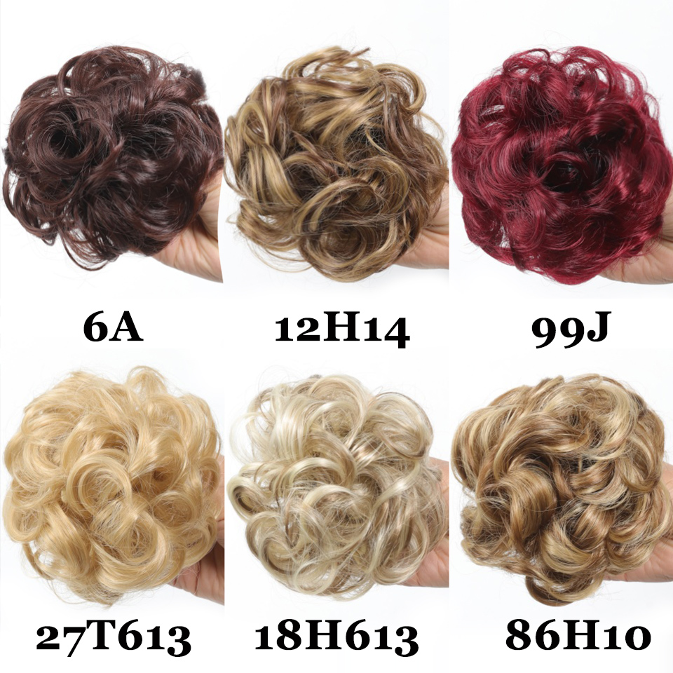AOSIQUEE moño sintético desord - Claw Clip Messy Bun Hair Piece reseña y precio