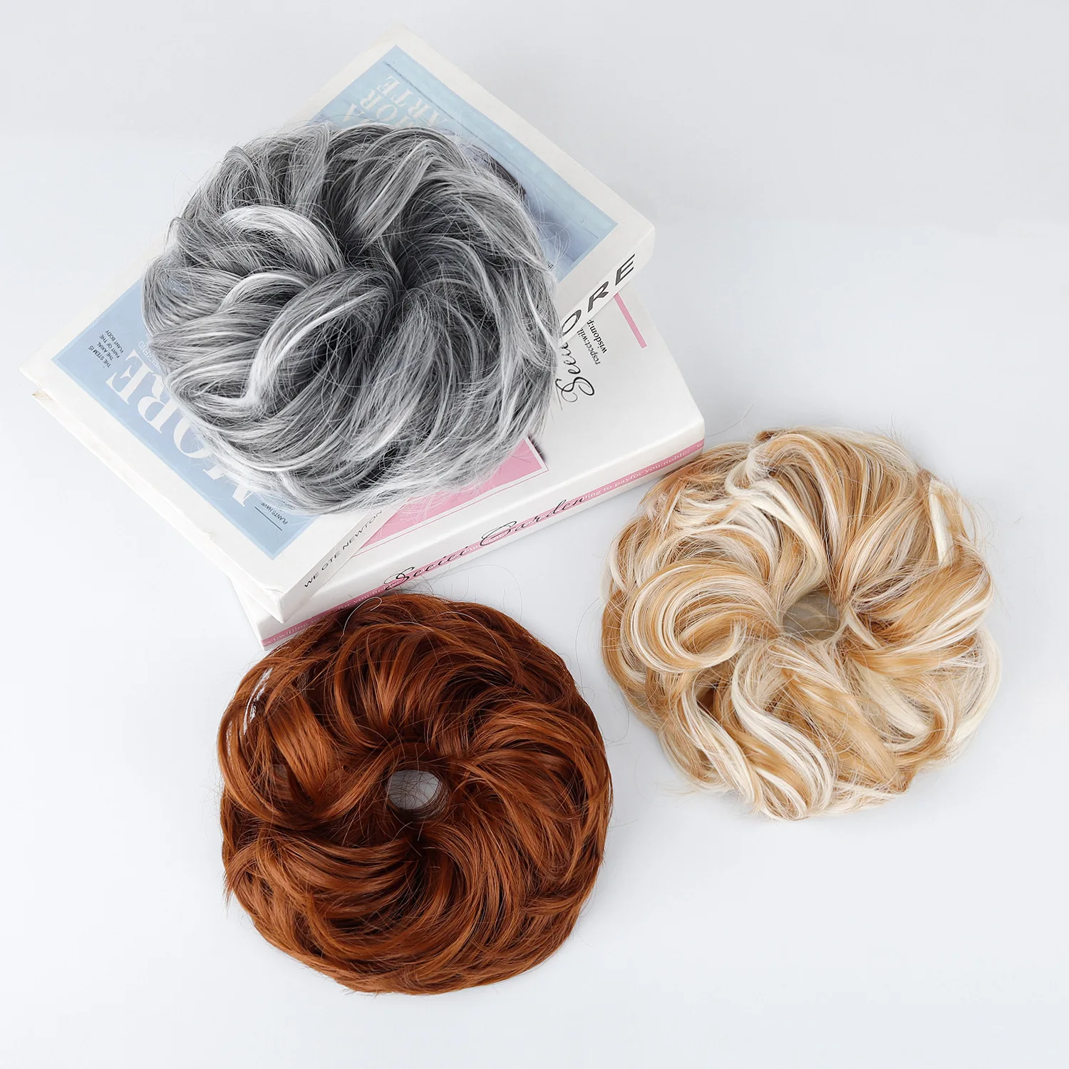 Elegante postizo para el cabel - Claw Clip Messy Bun Hair Piece reseña y precio