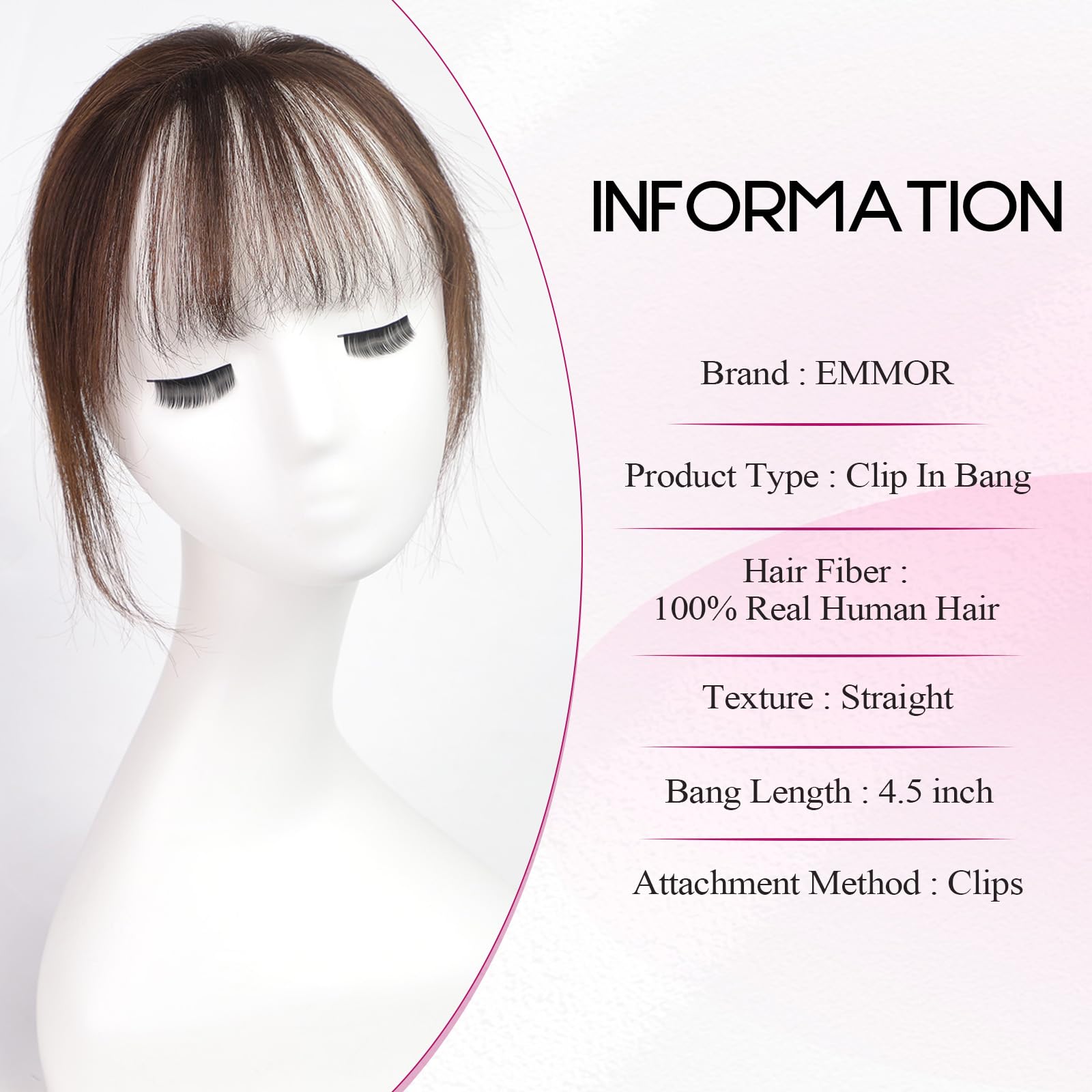 100% flequillo de cabello huma - Seamless Clip In Hair Extensions Human Hair reseña y precio