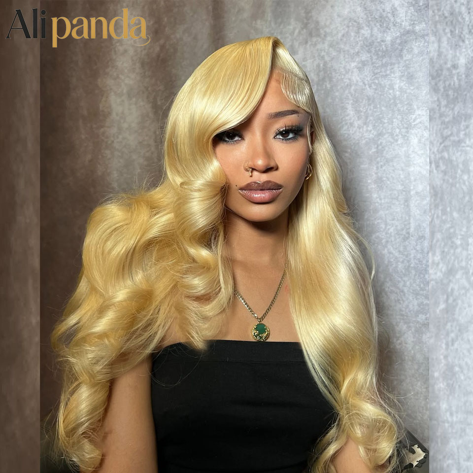Peluca de cabello humano 613,  - 613 Blonde Body Wave Lace Front Wig reseña y precio
